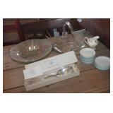 Vtg. Serving Spoon, Coasters & More