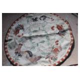 Vintage Chicken Throw Rugs
