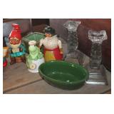 Figurines, Candle Stick Holders & More