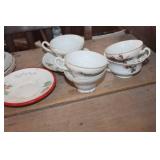 Vintage Carving Set, Teacups & More