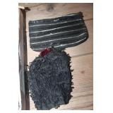 Flat of Misc. Jewelry and Antique Purses