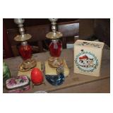 Vintage Lamp Bases untested & More