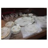 40+ Pieces of Theodore Haviland Rosalinda China