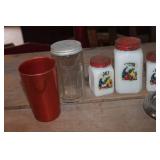 Vtg. Hoosier Jar and More