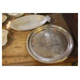 Vtg. Hammered Aluminum Pieces