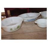 Vtg. Glasbake Casserole Dishes & More need cleaning