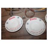 Vtg. Coors Ashtrays & More