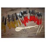 Vtg. Bakelite? Silverware & More