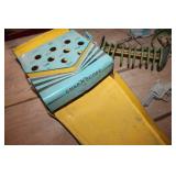 Vtg. Metal Snap N. Score Game & More