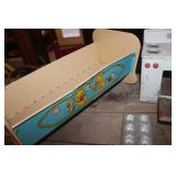 Vtg. Little Chef Toy Stove & Baby Cradle