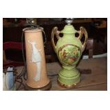 3 Vintage Lamp Bases untested