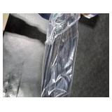 Beeiva Checkered Print Black Bathroom Runner Rug 2x6, Washable Ultra Thin Non Slip Laundry Room Rug Moroccan Stain Resistant Kitchen Runner, Modern Trellis Carpet for Hallway Bedroom Entryway Decor