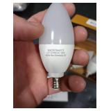 Sailstar E12 LED Bulb 60W Equivalent, 500 Lumens, Ceiling Fan Light Bulbs Soft White 2700K, Type B Light Bulb 5W, CRI 85, B11 Small Base Candelabra LED Light Bulbs, Non-dimmable, Pack of 3