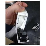 HISUEKIG Mini Label Maker Machine, Bluetooth Thermal Label Printer, Portable Sticker Printer, Thermal Printer Rechargeable Labeler for Price Tag & Food Date, Compatible with iOS Android, White