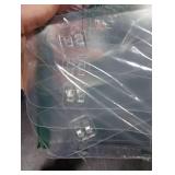 9-Pack Shower Caddy Adhesive Replacement, Transparent Adhesive Hooks Stickers, Strong Hook Strip for Shower Caddy Basket Shelf, Soap Holder, Bathroom Storage Corner Shelves, Kitchen Racks