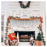 BEISHIDA 3 Packs 30 Feet Metallic Foil Fringe Garland Tinsel Streamers Shiny Silver Wall Hanging Tinsel Fringe Banners for Wedding Birthday Party Decoration Halloween Christmas New Year