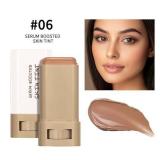 Beauty Balm Serum Boosted Skin Tint Stick - Hydrating Tinted Foundation Stick Makeup, Moisturizing Contour stick for All Skin Types, Natural Finish skin Tint Balm