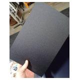 Kinlink Black ABS Plastic Sheet 8 x 12x 0.04 Flexible Moldable Impact Strength and High Tensile 1/25 Thick (1mm) Abs Sheet, Moldable Plastic DIY Materials for Home Decor and Handicrafts, 6 Pack