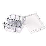 Layhou Plastic Blade Organizer for 8 Blades Storage Case Rack Clipper Comb Holder
