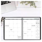 AT-A-GLANCE 2026 Planner, Monthly, 15-Month, 9 x 11, Large, Black (702600526)