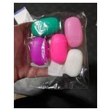 Hooqict 6 Pack Toothbrush Covers Toothbrush Head Cover Caps Silicone Toothbrush Protector Cap Travel Toothbrush Holder for Kids Adults Household, Travel, Bathroom, School, Camping