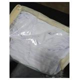 PartyVillage 4 Panels 5ftx30ft White Ceiling Drapes for Wedding Parties 30 FT Extra Long Thick Polyester Wrinkle-Free Drapery Tent Decor Decorations for Birthday Party Ceremony Stage Swag