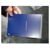 Rocketbook Flip Reusable Smart Notepad | Eco-Friendly, Digitally Connected Notebook for Ambidextrous Writers | Dotted & Lined Combo, 6 x 8.8, 36 PG, Navy, with Pen, Cloth, and App Included NOTEBOO