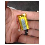 AOLIKES 902035 Battery, 3.7V 600mAh Lipo Rechargeable Battery Pack with JST Ph1.25-2Pin Plug for Bluetooth Speaker, Mini DVR, Pet GPS, Driving Recorder, Dash Cam Battery Replacement
