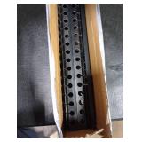 ENONCI Updated Cable Raceway Kit - 77 (5x15.4) Inch Open Slot Wire Covers for Cords, Under Desk Cable Management System to Hide Under Desk/Tv/Computer/Net/Power Cords, (Pack 5)