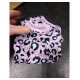 Kuoser Dog Recovery Suit for Dogs After Surgery,Professional Surgical Onesie for Female Male Dogs Spay Neuter,Soft Dog Surgery Suit Bodysuit for Abdominal Wounds Skin Disease,Light Purple Leopard S