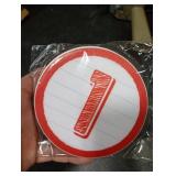 JUESMOS 36PCS Colorful Number Spot Markers Stickers Line up Spots for Classroom Floor Number Stickers Classroom Line up Spots Dots Floor Decals for Teacher Kindergarten Preschool Elementary