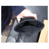 Bstge Water Bottle Holder with Strap, Water Bottle Carrier Bag with Phone Pocket, Shoulder Hand Strap Insulated Neoprene 32 oz Water Bottle Sleeve for Walking Hiking Camping Gym(black)