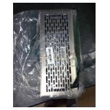 Howeall 4x12 Inches Heavy Duty Walkable Floor Register - Easy Adjust Air Supply Lever Decorative Floor Vent Covers - Boston Design Vent Covers for Home - Satin Nickel