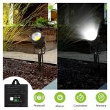 60W Low Voltage Transformer with Timer and Photocell Sensor, 120V AC to 12V DC, IP65 Waterproof, Supply for LED Landscape Light, Outdoor Spotlight, Pathway Light,Garden Light