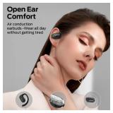 Monster Open Ear AC312 Headphones, Bluetooth 5.4, Wireless Earbuds with ENC Noise-Cancelling Mic, Immersive Stereo Sound by 16mm Large Drivers, Clear Calls, 32H Playtime, Sport Earbuds for Gym