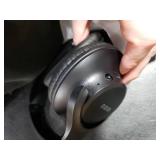 KVIDIO Bluetooth Headphones Over Ear, 65 Hours Playtime Wireless Headphones with Microphone, Foldable Lightweight Headset with Deep Bass, HiFi Stereo Sound Low Latency for Travel Work Cellphone