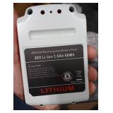 UADCA 4.0Ah 20v Max Lithium Battery Compatible with Black and Decker Drills, Weed Eaters & Power Tools, Replace LBXR20 LB20 LBX20 LBXR2040 LB2X4020-OPE - 2 Packs (Black and Gray)