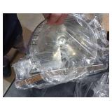 Confectionery Funnel Stainless Steel with Stand and 3 Nozzles, Commercial Grade Cake Decorating Tool Bakery Use, Precise Dispensing and Filling