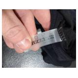 ZAFUL Black Tankini Tops for Women V Neck Push Up Swim Top Color Block Tummy Control High Waisted Swim Bottom Cheeky Bathing Suits for Women (Black L)