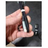 AGVEE 3 Pack 1.5ft for iPhone Charging Cable, Reinforced End Tip, Braided Fast OEM USB Charger Wire Data Cord for iPhone 11 10 8 7 6S 6, iPad iPod iOS Case Friendly, Gray