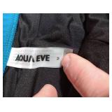 Aqua Eve 3 Piece Tankini Swimsuit for Women Tank Bathing Suit with Shorts Open Back Athletic Swimwear Blue M