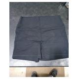 CRZ YOGA Secretsculpt Butterlift Biker Shorts 4 - No Front Seam High Waisted Womens Workout Gym Booty Scrunch Butt Black Medium