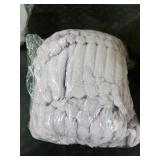 BEDELITE Fleece Throw Blanket for Couch - 300GSM Soft & Warm Fluffy Lavender Fog Blanket, Decorative and Giftable Striped Blankets for Women, Men, 50x60