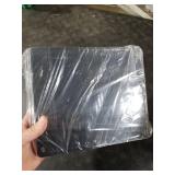 JUMEIHUI Wall Mount Shelf Organizer, Adhesive Bedside Shelf Accessories with Hooks and Cable Clips, Dorm Room Wall Storage for Phone, Remote, Earphone, Kindle, Plastic(Black)