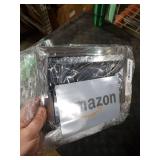 JUMEIHUI Wall Mount Shelf Organizer, Adhesive Bedside Shelf Accessories with Hooks and Cable Clips, Dorm Room Wall Storage for Phone, Remote, Earphone, Kindle, Plastic(Black)