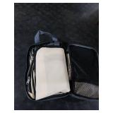 BAGAIL 4 Set/6 Set/8 Set Compression Packing Cubes Travel Accessories Expandable Packing Organizers (Half Mesh, 6-Beige)