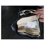 BAGAIL 4 Set/6 Set/8 Set Compression Packing Cubes Travel Accessories Expandable Packing Organizers (Half Mesh, 6-Beige)