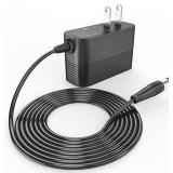 12V 2A Power Adapter for Vanity Mirror with Lights Compatible with Hansong, Fenair, Leishe, Hasipu, COOLJEEN, FENNIO Vanity Mirror Power Cord Adapter