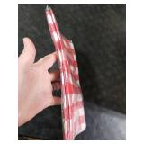 Pureegg Gingham Plastic Table Runners - 10 Pack, 14