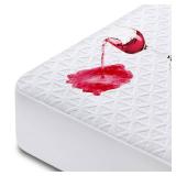 Premium Waterproof Mattress Protector Twin Size, Breathable Bed Cover 3D Air Fabric Cooling Mattress Pad Cover Smooth Soft Noiseless Washable, 8